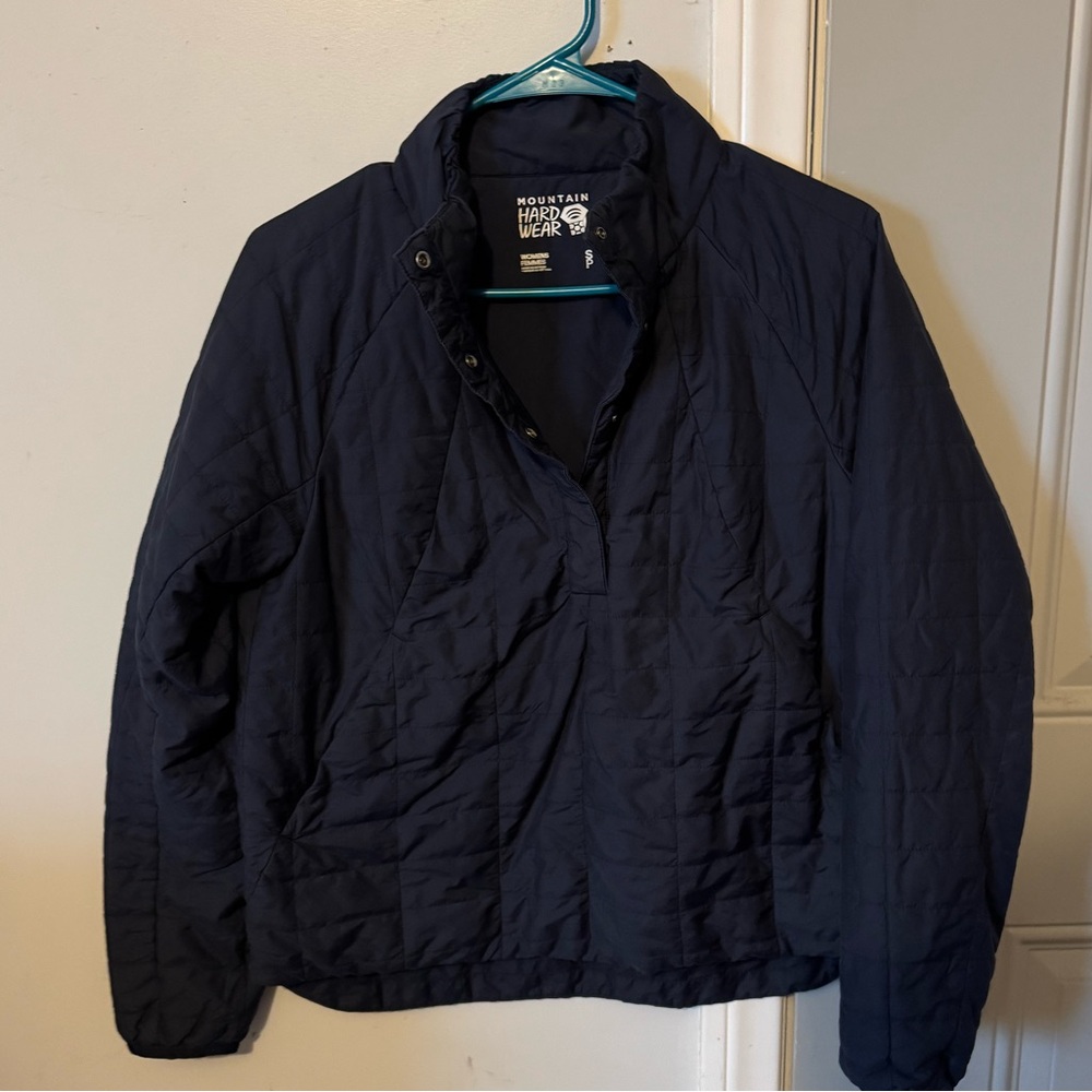 Mountain Hardwear Dark Blue Quilted Jacket